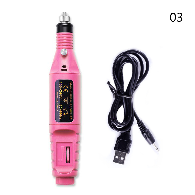 Electric Nail Drill Machine Manicure Machine Set USB - Image 8