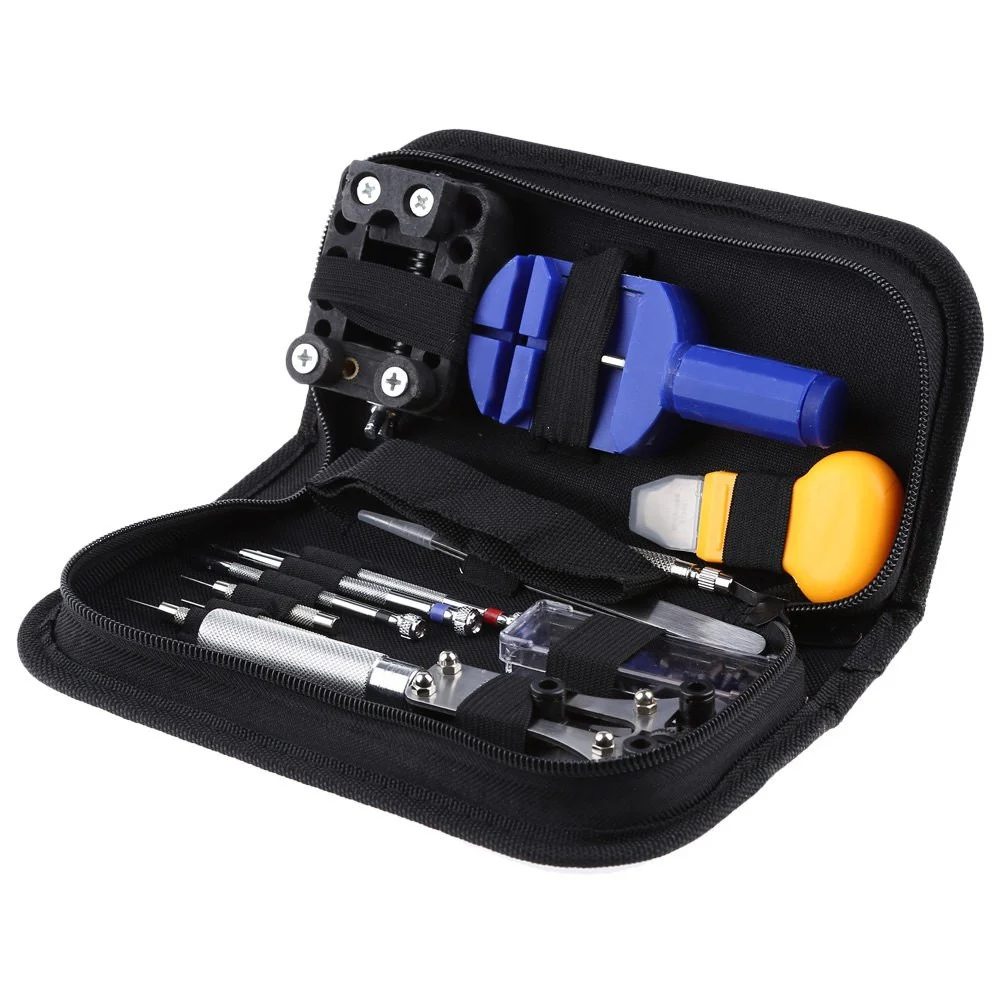 13pcs Watch Repair Tool Kit Set Watch Case Opener Link - Image 2