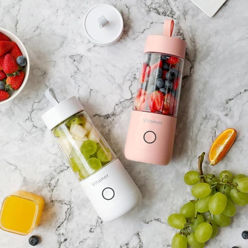 350ml Portable Blender Juicer Electric USB Rechargeable - Image 2