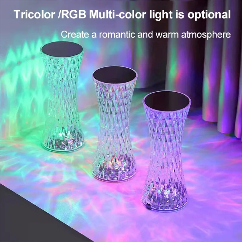 Vase Shape Atmosphere Crystal Lamp Romantic Bedside - Image 6