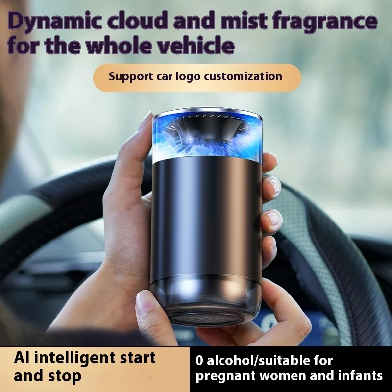 Car Aromatherapy Diffuser Cloud Mist Air Freshener Auto - Image 7