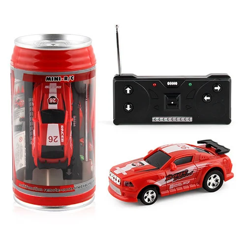 Coke Can Mini RC Car Radio Remote Control Micro Racing - Image 6