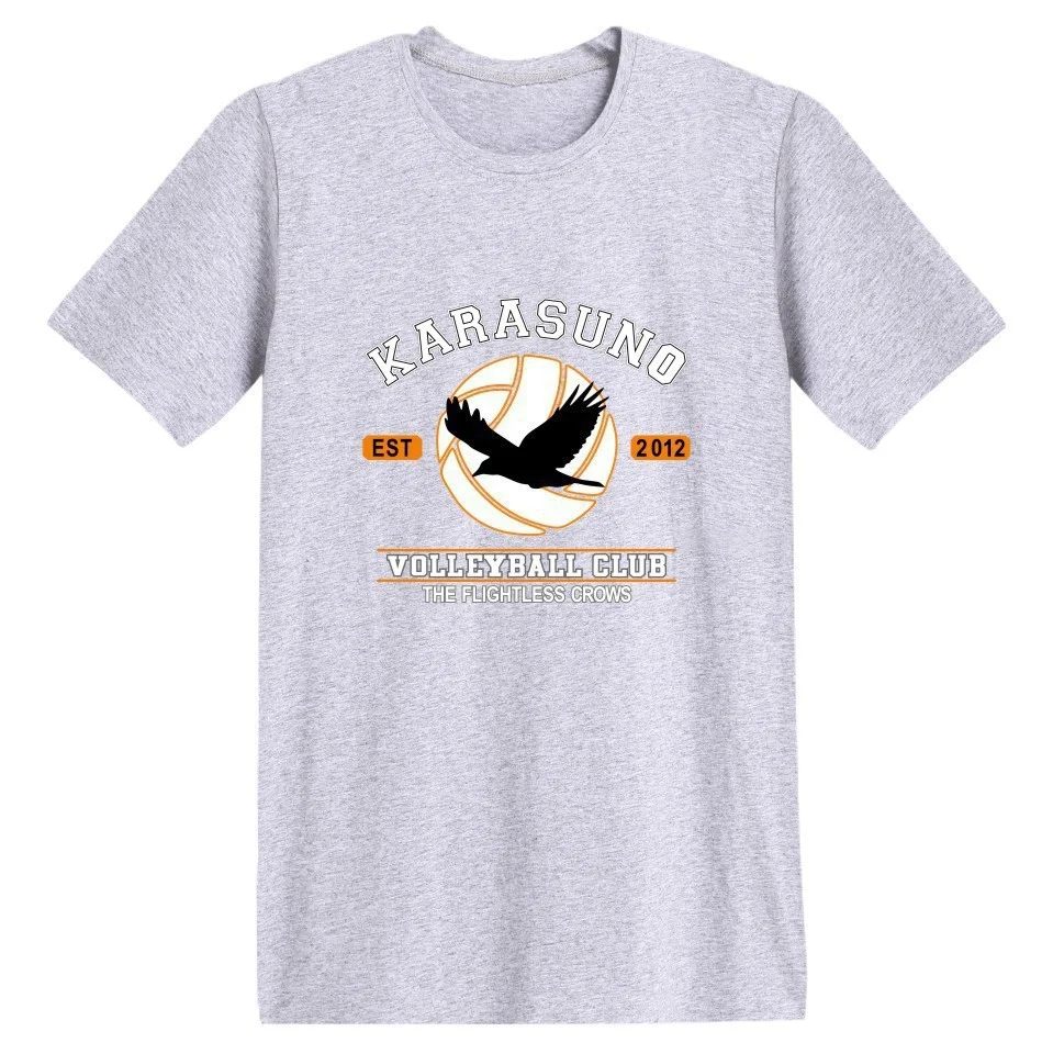 Harajuku T-Shirt Men Anime T Shirt Haikyuu t shirt Anime Tops Tees - Image 3