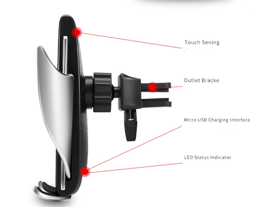 Car Wireless Charger 10W Induction Car Fast Wireless - Image 10