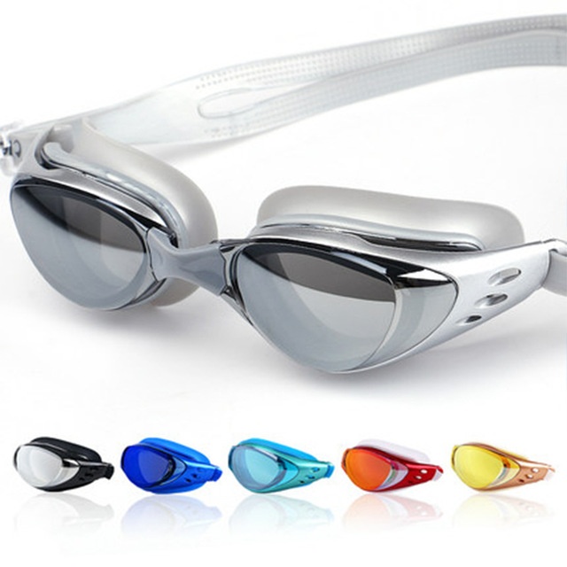 Large Frame Plating Diving Swimming Goggles