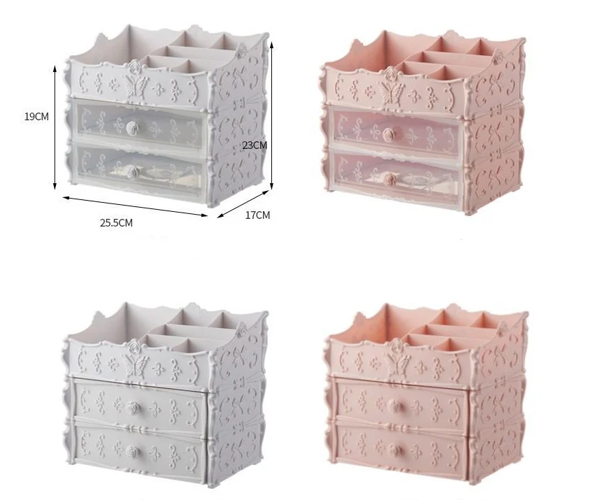 Transparent Makeup Organizer Cosmetic Storage Box - Image 4