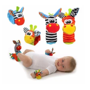 0-12 Months Soft Animal Rattle Infant Newborn Plush