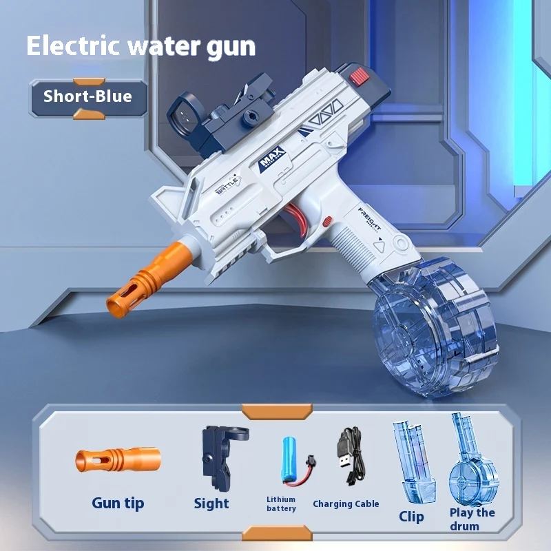 Children Automatic UZI Electric Backpack Water - Image 3