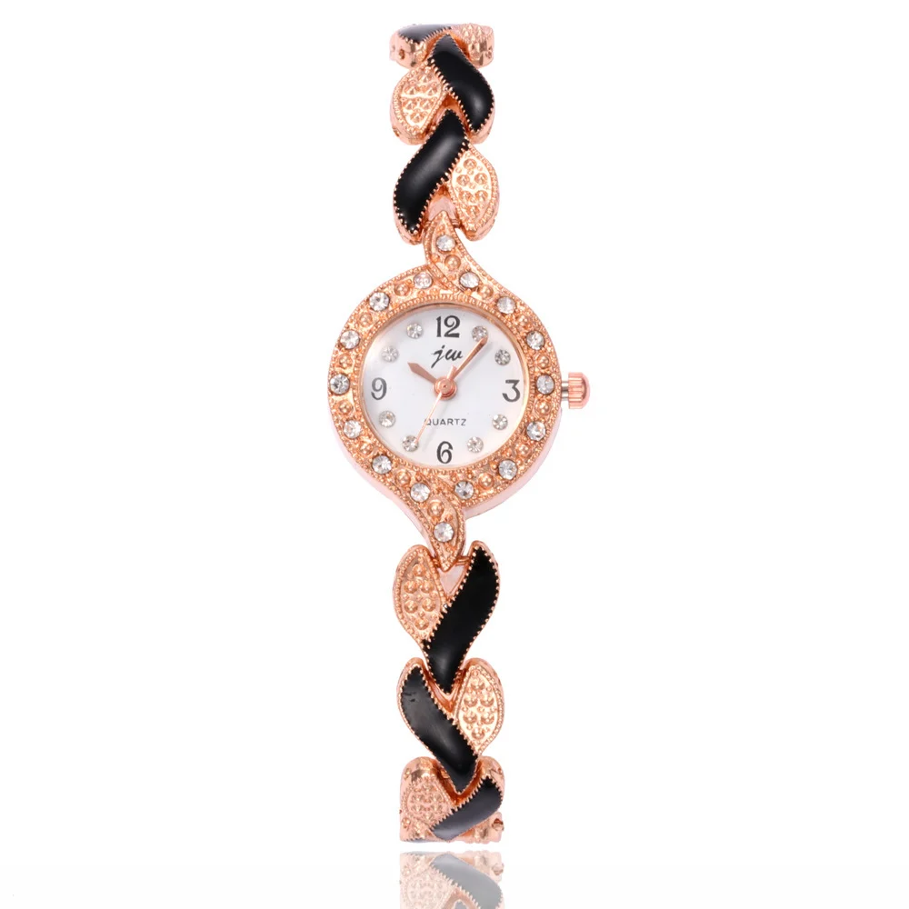 Leaf bracelet quartz wrist watch - Image 3