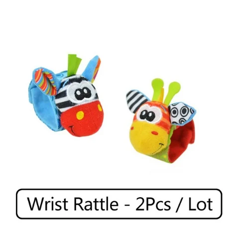 0-12 Months Soft Animal Rattle Infant Newborn Plush - Image 6