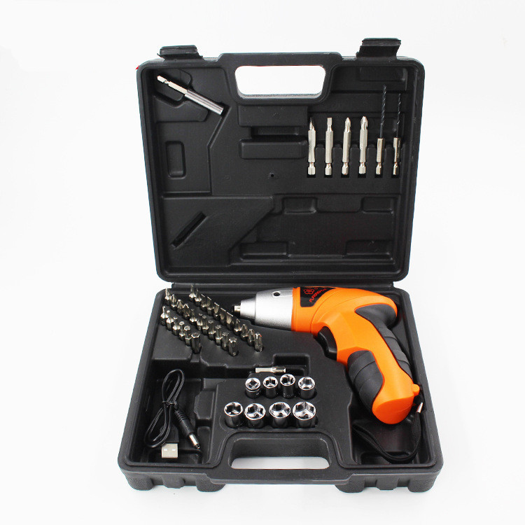Battery Cordless Screwdriver Set Hand Tool Set - Image 3
