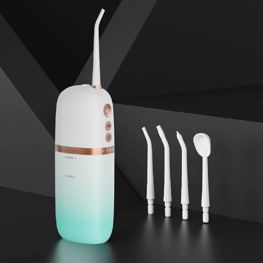 200ml Portable Flosser IPX7 Waterproof Electric Flosser