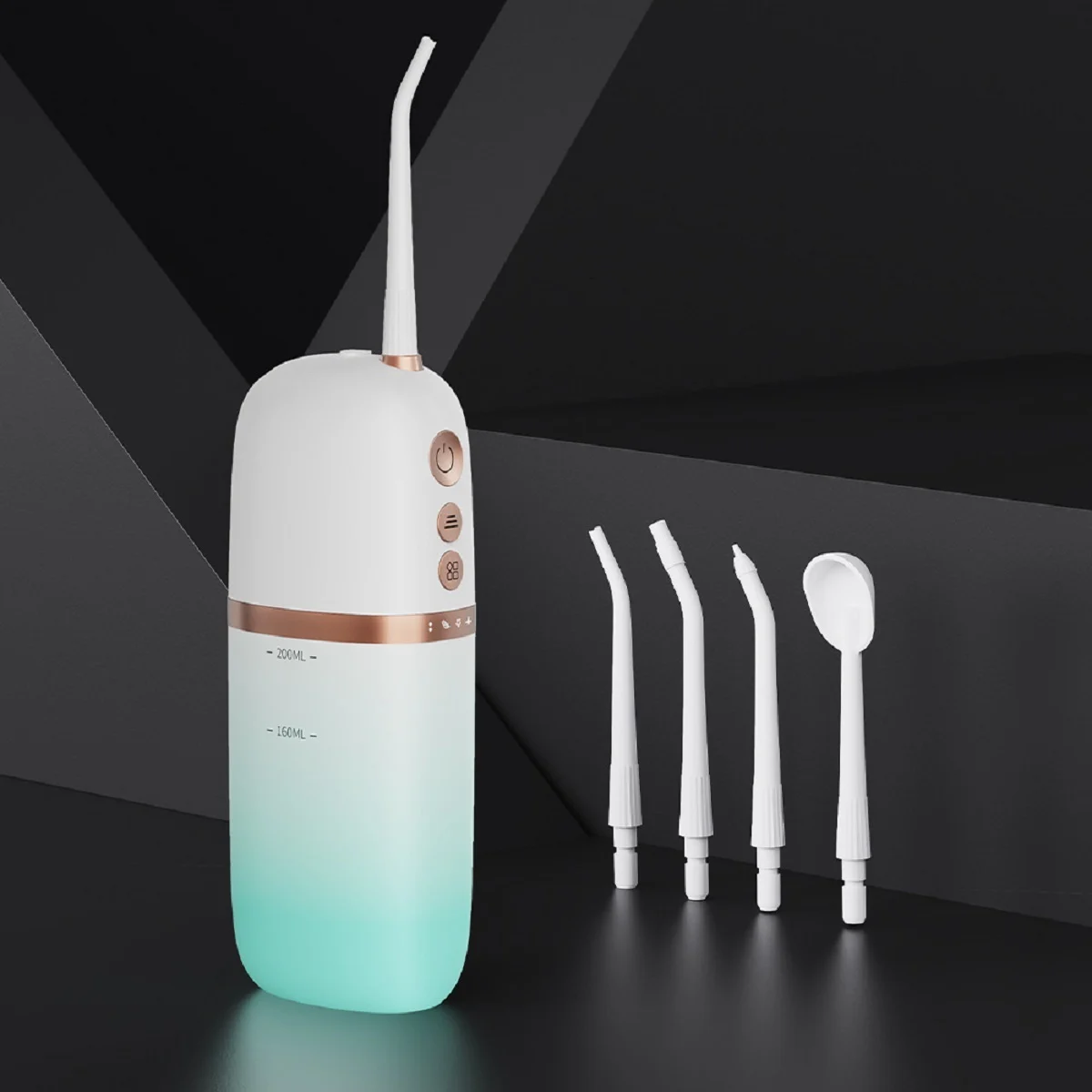 200ml Portable Flosser IPX7 Waterproof Electric Flosser