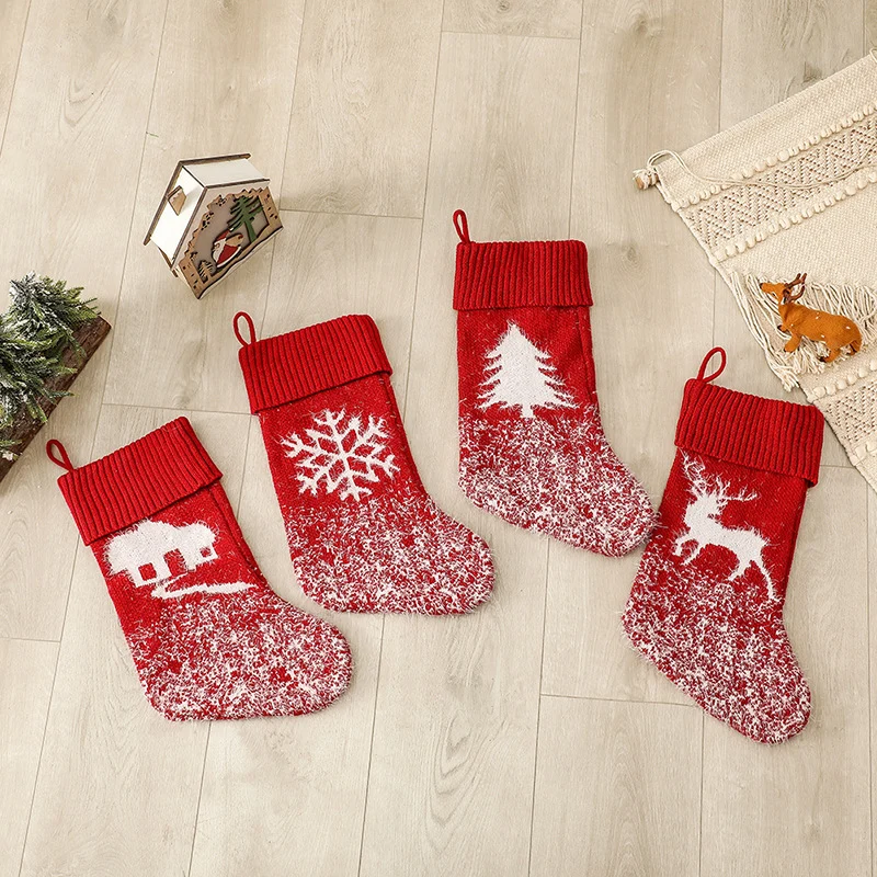 Classic Christmas Stockings Xmas Holiday Hanging - Image 2