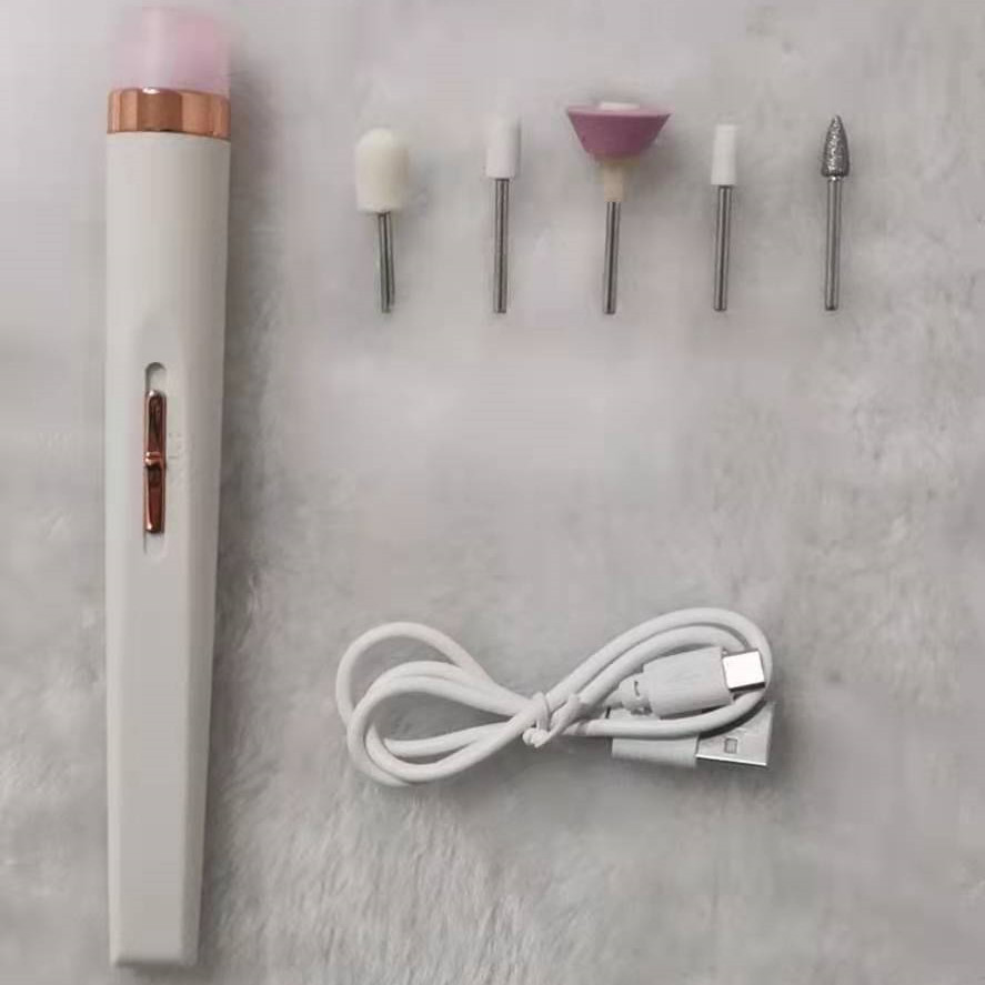 5in1 Manicure Machine Set Electric Nail Drill Polisher - Image 10