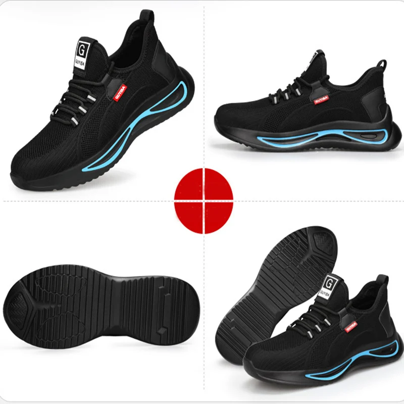 Steel Toe Shoes for Men Work Safety Shoes Nonslip - Image 6