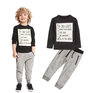 Kids Boys Clothing Set Baby Boy Casual Clothes Spring