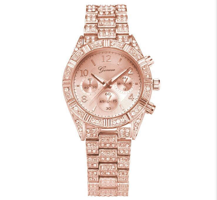 Women Crystal Quartz Analog Wrist Watch Fashion - Image 7