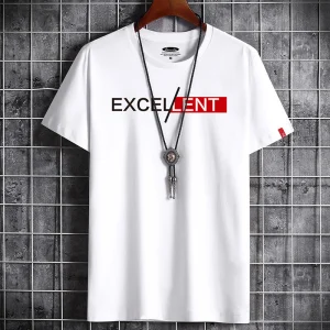 Cotton Summer Men's Short-sleeved T-shirt Bottoming