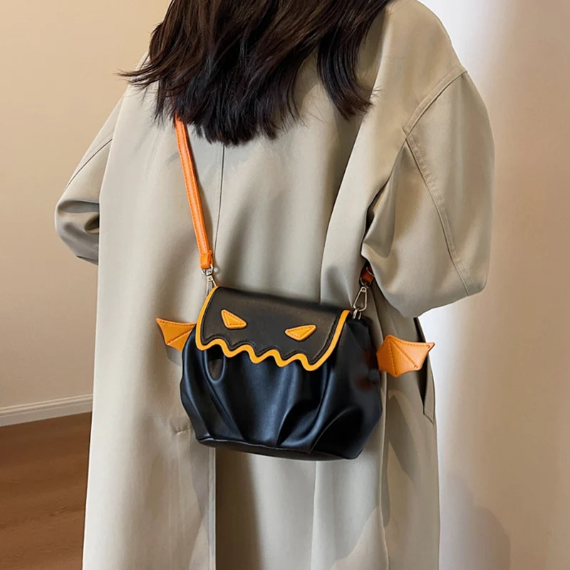 Funny Crossbody Bag Halloween Pumpkin Cartoon Shoulder - Image 5