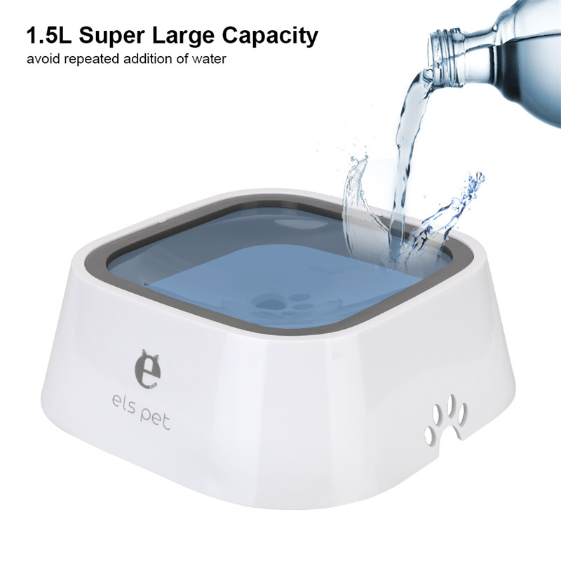 1.5L Cat Dog Water Bowl Carried Floating Bowl - Image 5