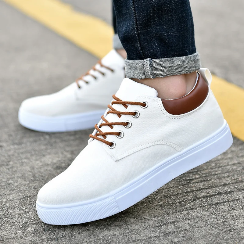 Canvas Shoes Men Big Shoe 46 47 Man Sneakers Shoes - Image 8