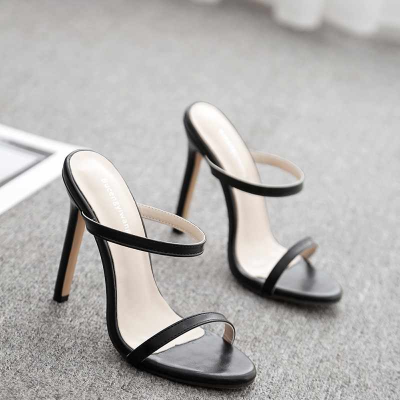 Stiletto Sandals Women High Heels - Image 3