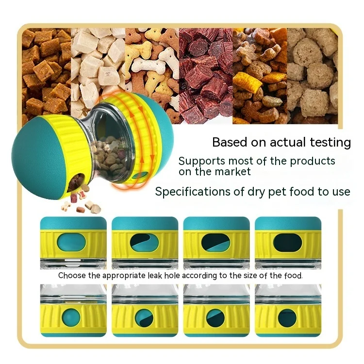 Food Dispensing Dog Toy Tumbler Leaky Food Ball Puzzle - Image 7