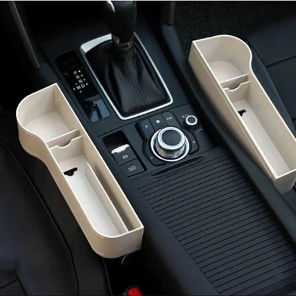 PU Car Organizer Seat Gap Storage Box Car Seat Side - Image 4