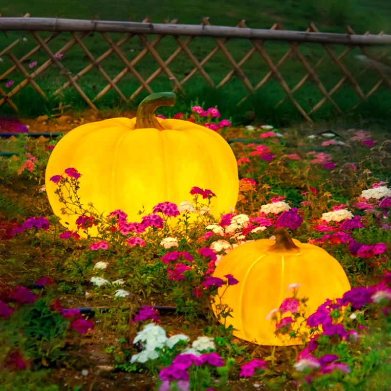 Outdoor Solar Pumpkin Lights Rural Farm Creative - Image 2
