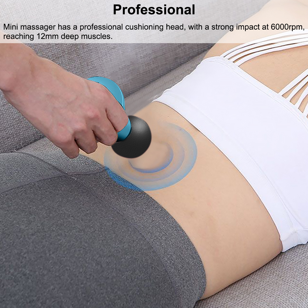Muscle Massage Mini Pocket Electric Fascia Massage Back - Image 3