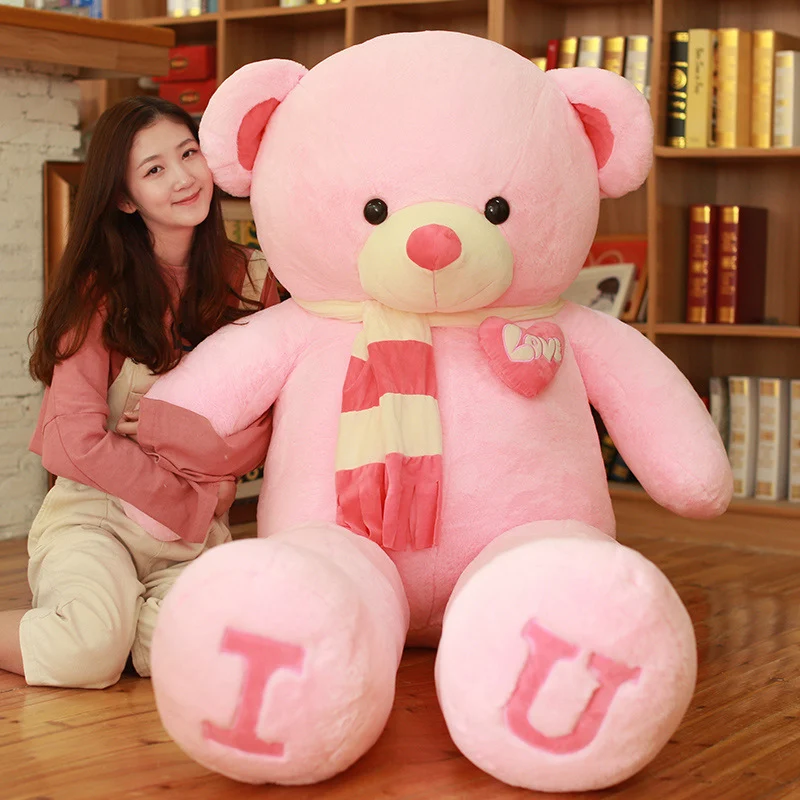Heart Bear Pillow Plush Toy Valentine's Day Gift - Image 4
