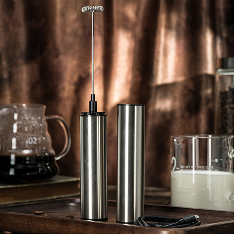 Handheld Electric Milk Frother & Coffee Whisk