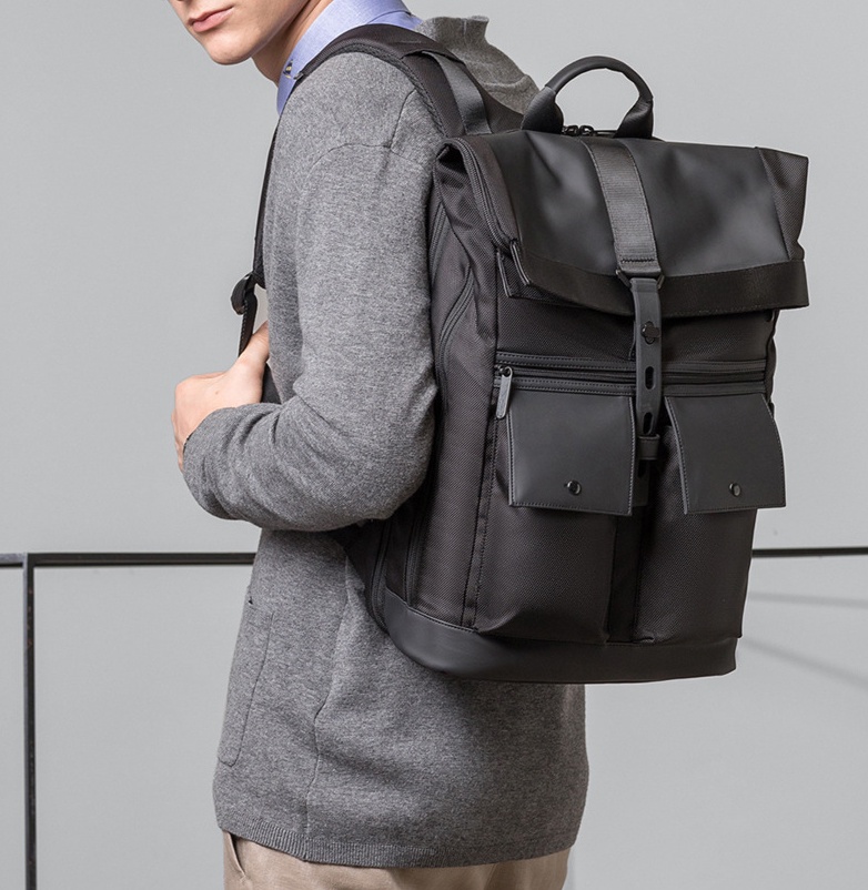 Men's Travel Bag Laptop Backpack Anti-theft Waterproof - Image 2