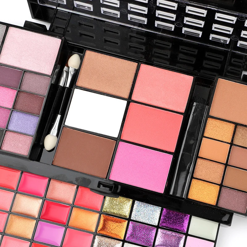 74 Colors Makeup Set Lip Gloss Blush Eyeshadow - Image 8