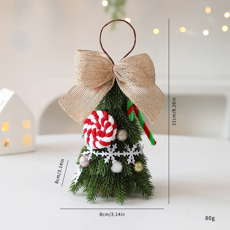 Mini Christmas Tree Ornaments Diy Christmas Decorations - Image 6