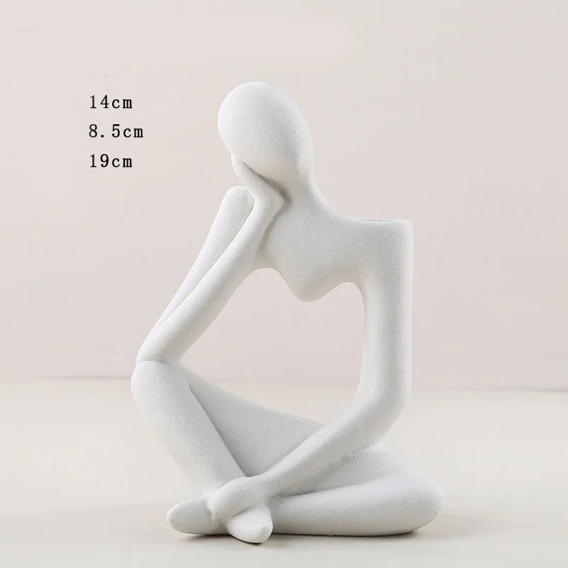 Ceramic Vase Home Decor Room Decoration Sculpture Matte - Image 7