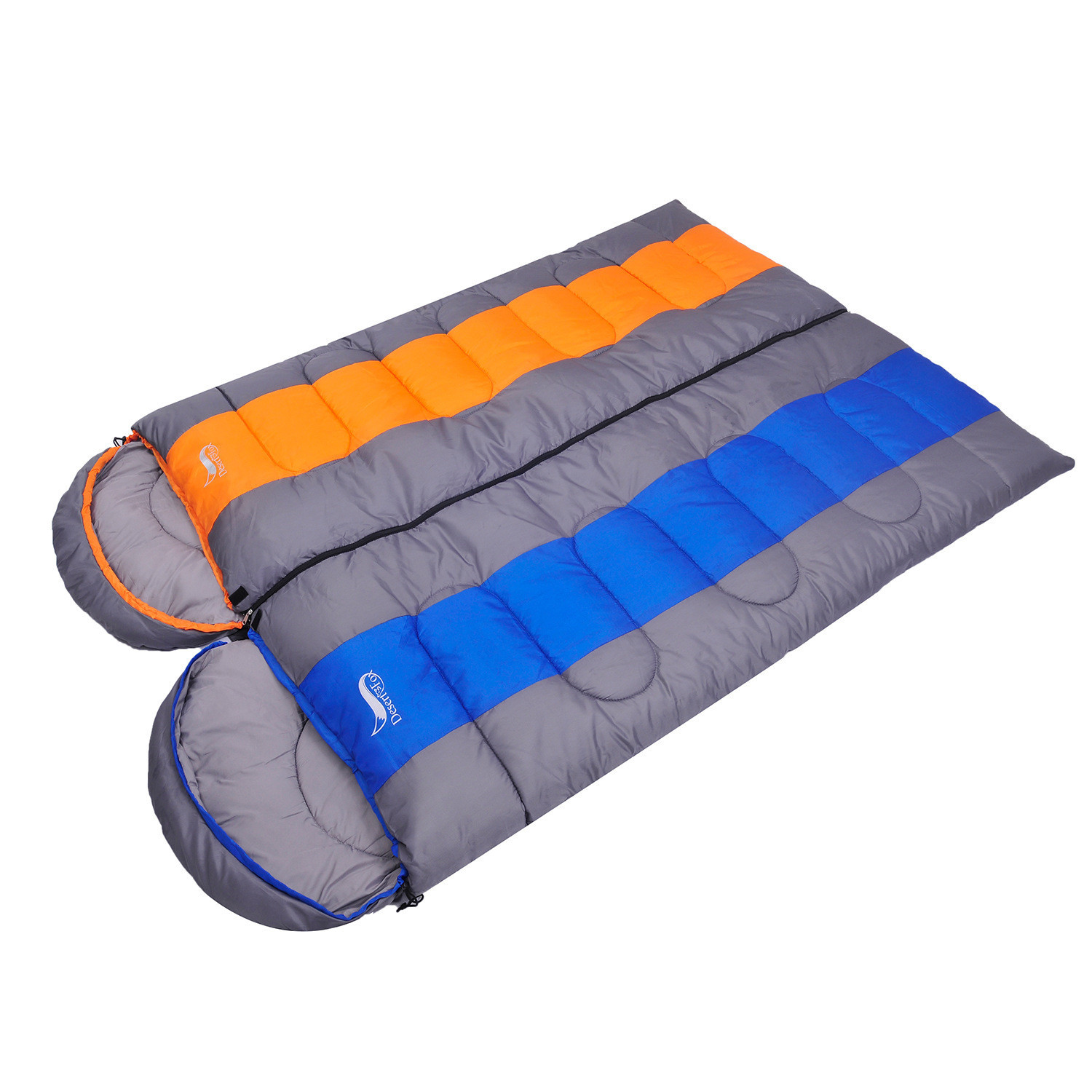 Camping Sleeping Bag Lightweight Warm & Cold Envelope - Image 4