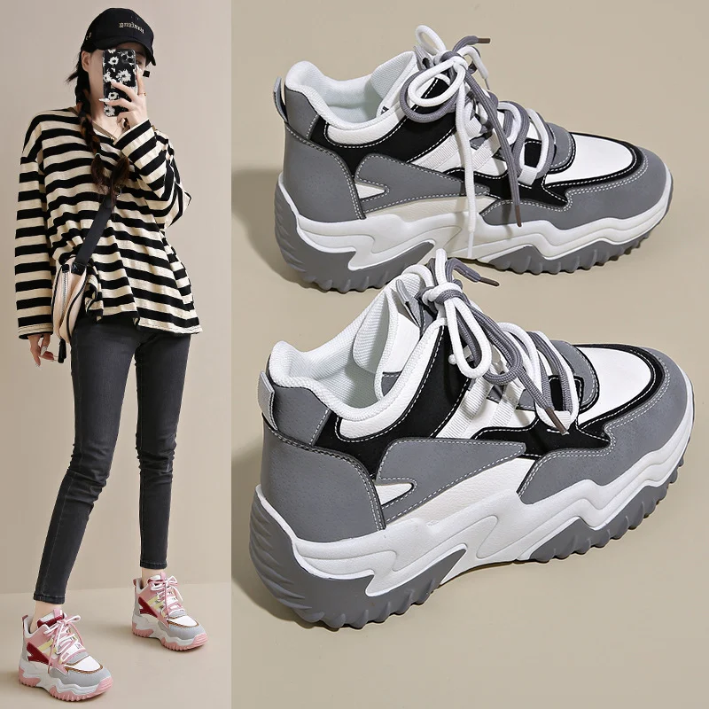Breathable High Top Sneakers Children