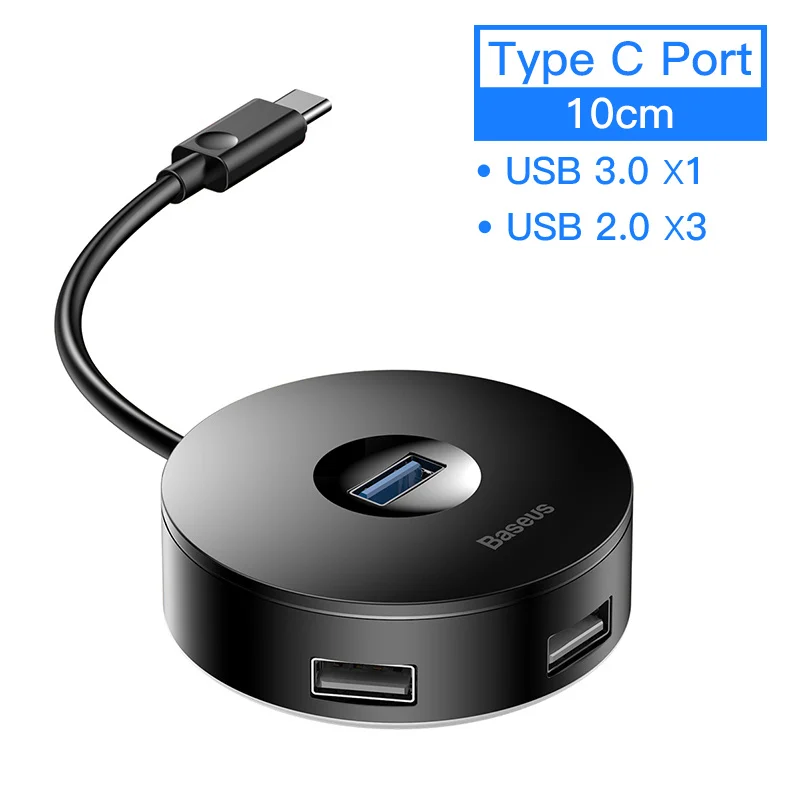 hub notebook usb adapter hub round box - Image 6