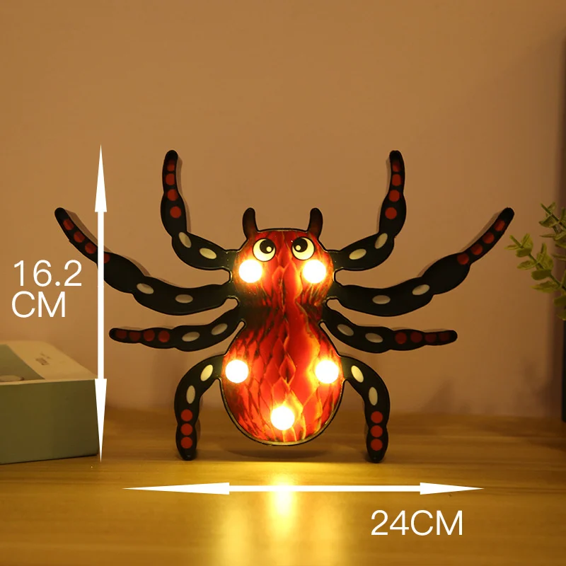 Halloween Lights Decoration LED Light Pumpkin Spider - Image 7