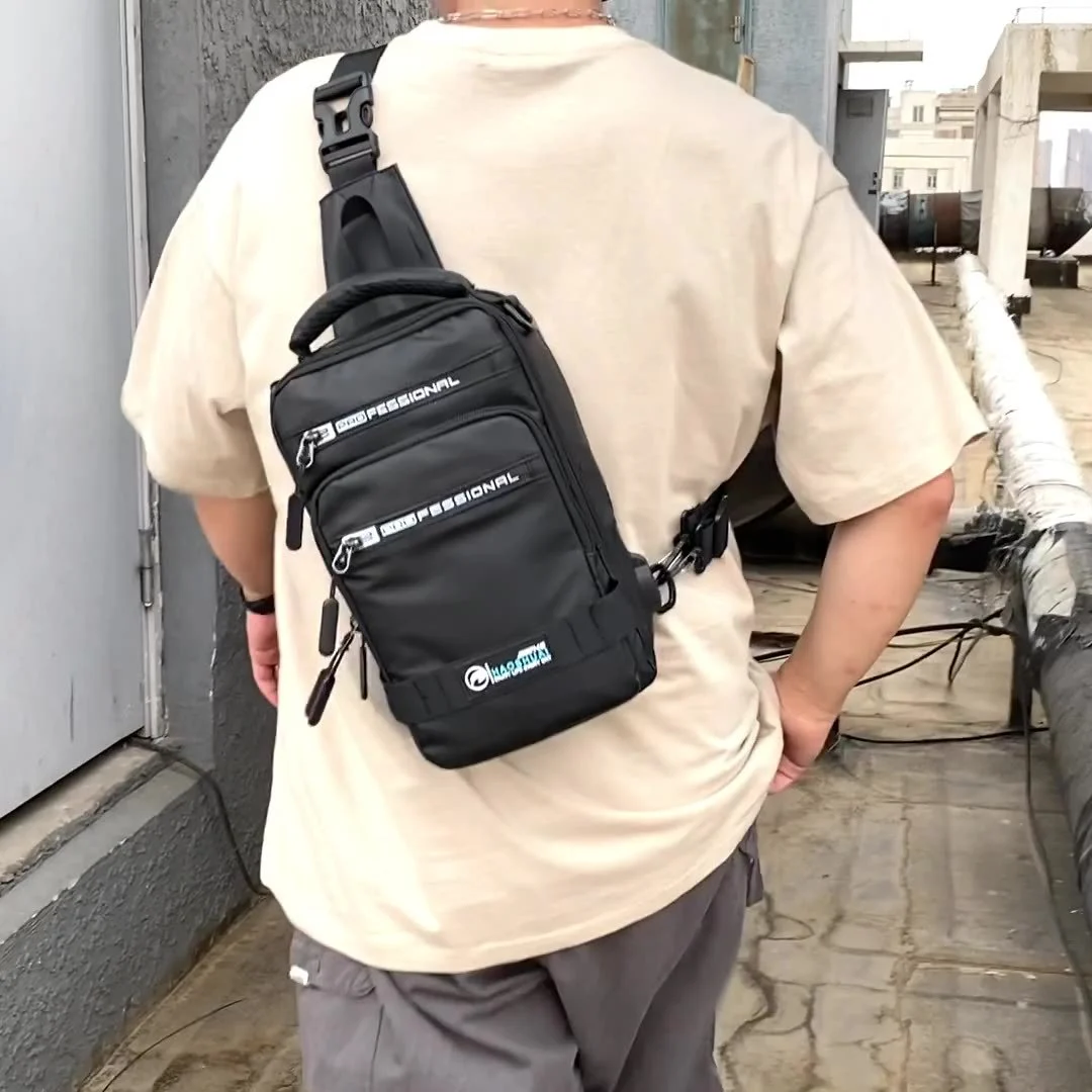 Multifunction Bags for Men Nylon Backpack Crossbody - Image 5
