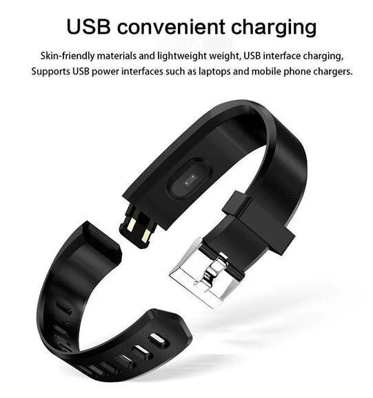 Smart Bracelet with Bluetooth Wristband Heart Rate - Image 5
