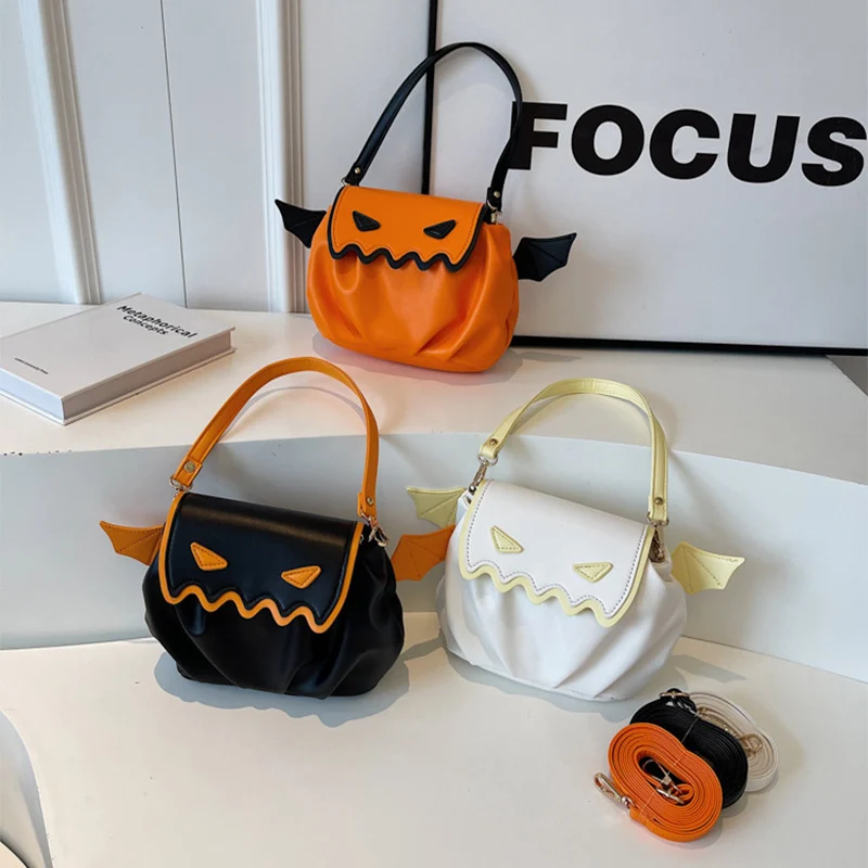 Funny Crossbody Bag Halloween Pumpkin Cartoon Shoulder - Image 6