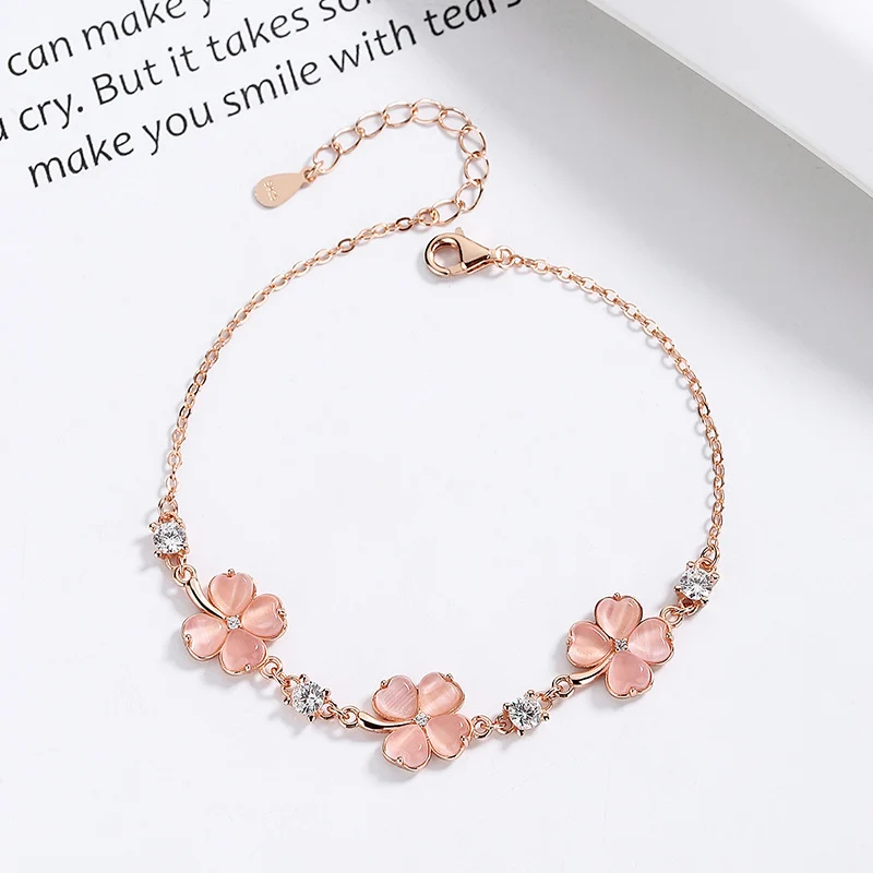 Fashion Jewelry Opal Crystal Gemstones Chain Bracelets - Image 2