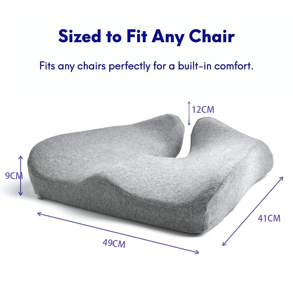 Car Seat Memory Foam Office Ergonomic Chair Cushion - Image 3