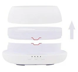 HOMEFISH Aroma Diffuser 500ml Ultrasonic Air Humidifier - Image 4