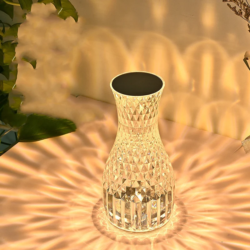 Vase Shape Atmosphere Crystal Lamp Romantic Bedside - Image 10