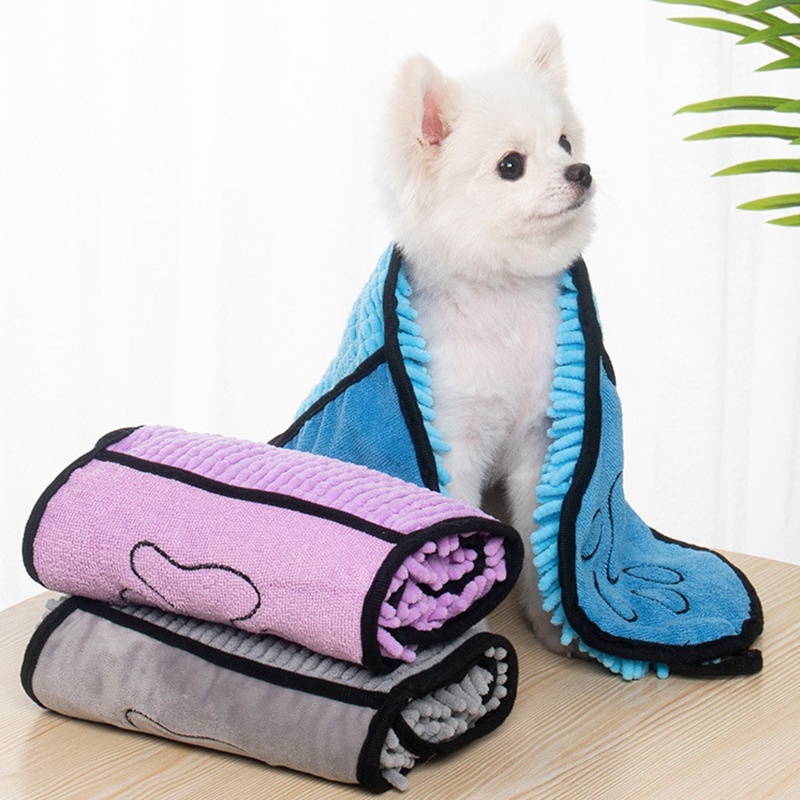 Dogs Cats Towels Super Absorbent Dog Bathrobe - Image 4