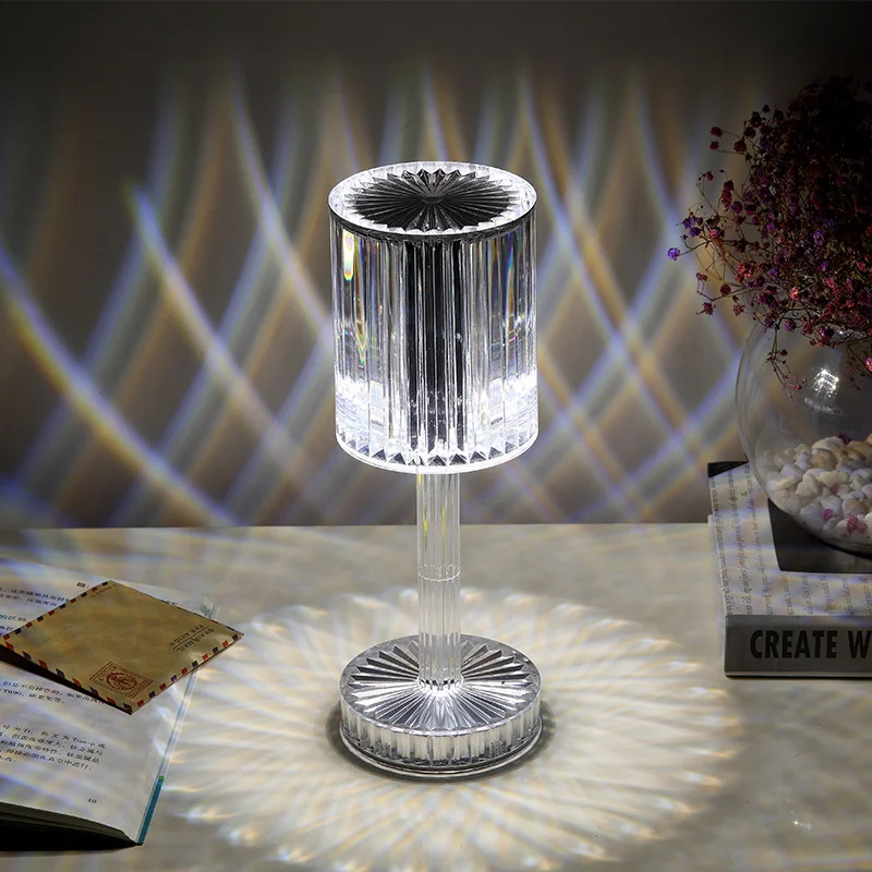 Crystal Table Lamp Hotel Decoration Diamond Romantic - Image 3